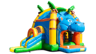 Hüpfburg Multifun Super Nilpferd