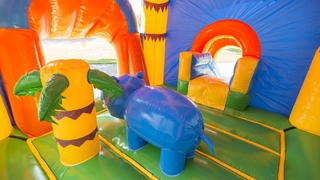 Hüpfburg Multifun Super Nilpferd 