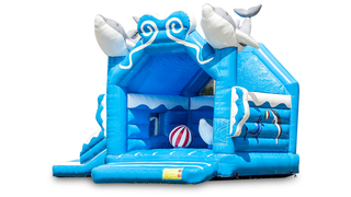 Hüpfburg Multifun Delfin