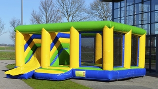 Hüpfburg Indoor Bunt 