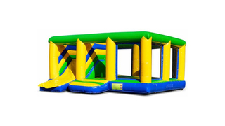 Hüpfburg Indoor bunt