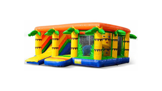 Hüpfburg Indoor Dschungel