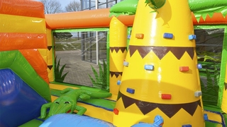 Hüpfburg Indoor Dschungel 