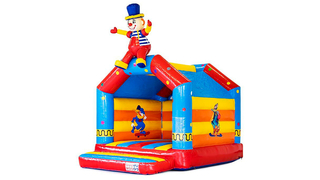 Hüpfburg Standard klatschender Clown