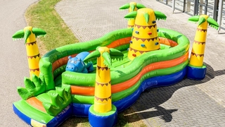 Hüpfburg Spielinsel Dschungel 