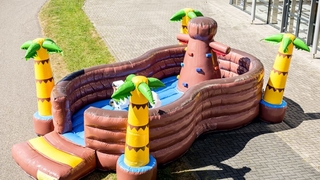 Hüpfburg Spielinsel Pirat 