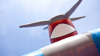 Hüpfburg Standard Flugzeug