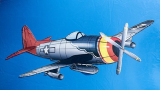 Hindernisparcours Flugzeug ,m 