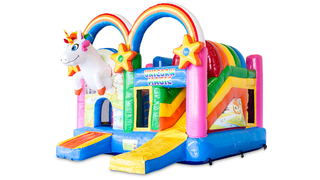 Hüpfburg Multiplay Einhorn