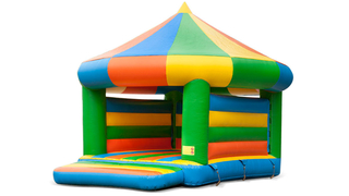 Hüpfburg Standard Karussell gruen