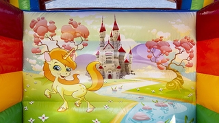 Mini Mini Einhorn mit Rutsche 