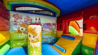 Mini Mini Einhorn mit Rutsche 