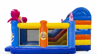 Hüpfburg Slidebox Clownfisch 