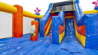 Hüpfburg Slidebox Clownfisch 