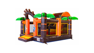 Hüpfburg Slidebox Pirat