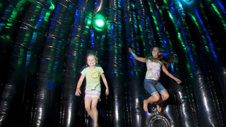 Hüpfburg Standard Disco