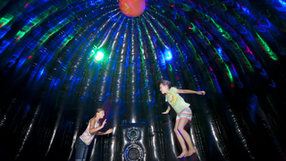 Hüpfburg Standard Disco
