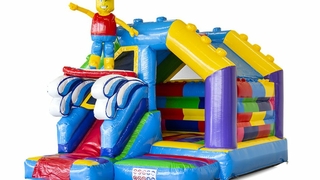 Hüpfburg Slide Combo Bausteine 