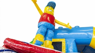 Hüpfburg Slide Combo Bausteine 