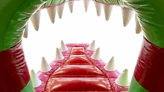 Hüpfburg Multiplay L Krokodil 