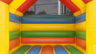 Hüpfburg Standard A Frame Bunt