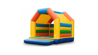 Hüpfburg Standard A Frame bunt