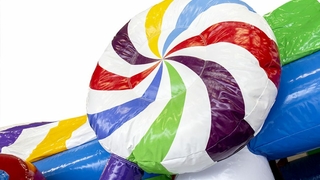 Hüpfburg Multiplay L Candyland 