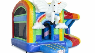 Hüpfburg XL Einhorn 