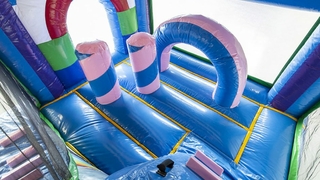 Hüpfburg XL Einhorn 