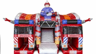 Hüpfburg Multiplay XXL Feuerwehr 