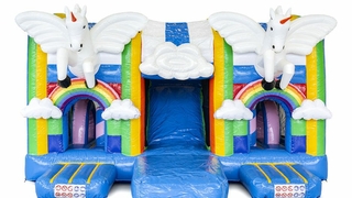 Hüpfburg Multiplay XXL Einhorn 
