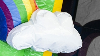 Hüpfburg Multiplay XXL Einhorn 