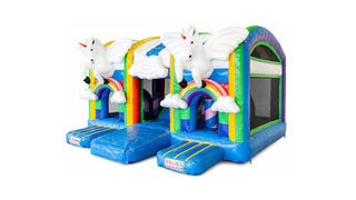 Hüpfburg Multiplay XXL Einhorn
