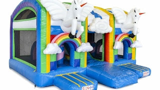 Hüpfburg Multiplay XXL Einhorn 
