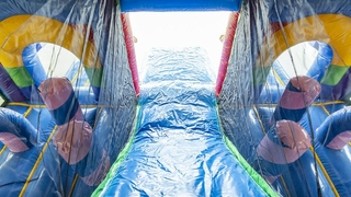 Hüpfburg Multiplay XXL Einhorn 