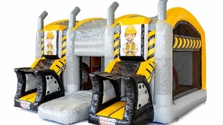 Hüpfburg Multiplay XXL Bagger