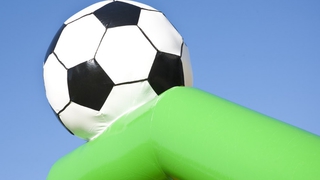Hüpfburg Super Fussball