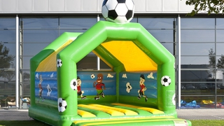 Hüpfburg Super Fussball