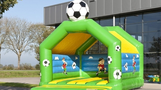 Hüpfburg Super Fussball