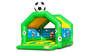 Hüpfburg Super Fussball