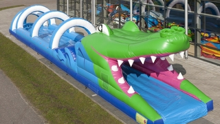 Bauchrutsche Kroko 