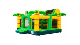Hüpfburg Slidebox Dschungel