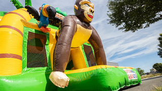 Hüpfburg Multiplay Super Dschungel 