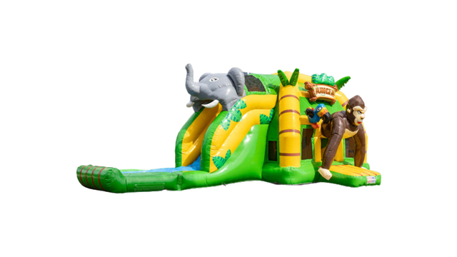 Hüpfburg Multiplay Super Dschungel HBS