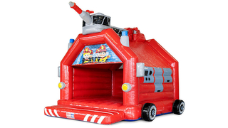 Hüpfburg Super Feuerwehr