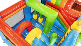 Hüpfburg Multiplay Tropical