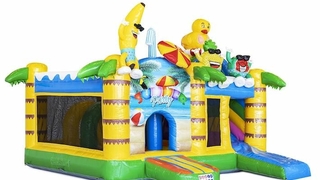 Hüpfburg Multiplay Sommerfest