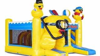 Hüpfburg Multiplay Badeente