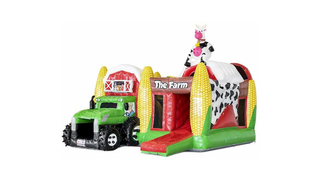 Hüpfburg Multiplay Traktor
