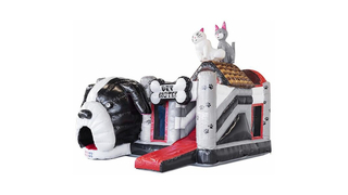 Hüpfburg Multiplay Haustiere